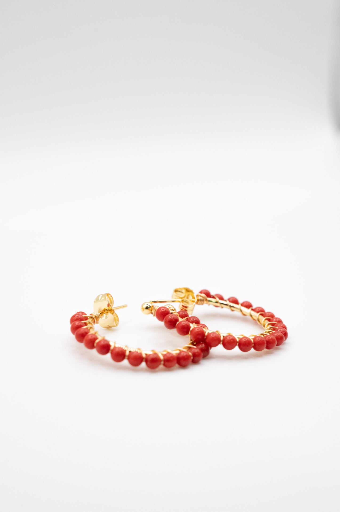 Pendientes Coral