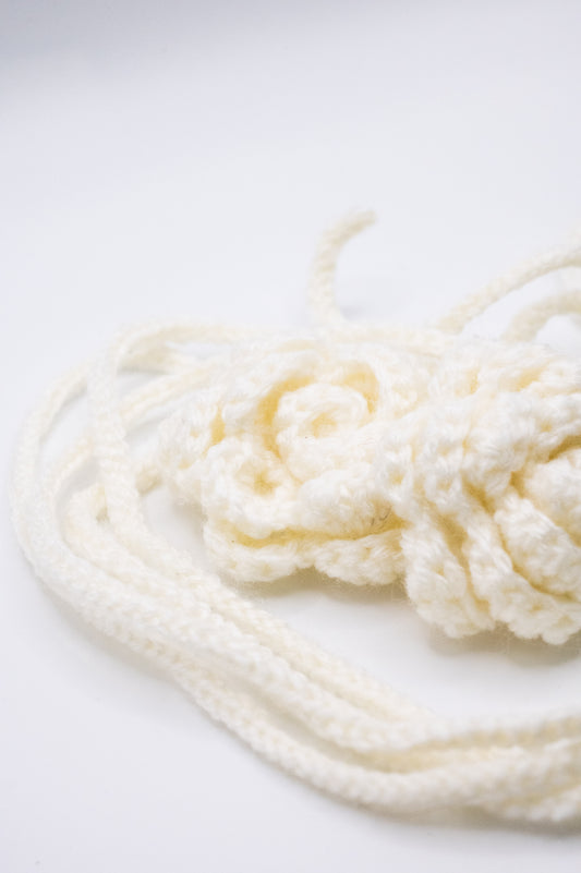 Pulsera Flor Croché